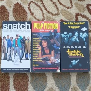 3 Movie VHS Bundle Tested